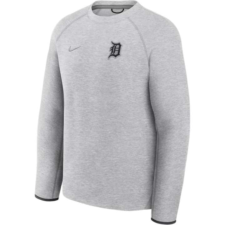 Nike Nike Detroit Tigers Tech Fleece Men's Nike Mlb Pullover Crew