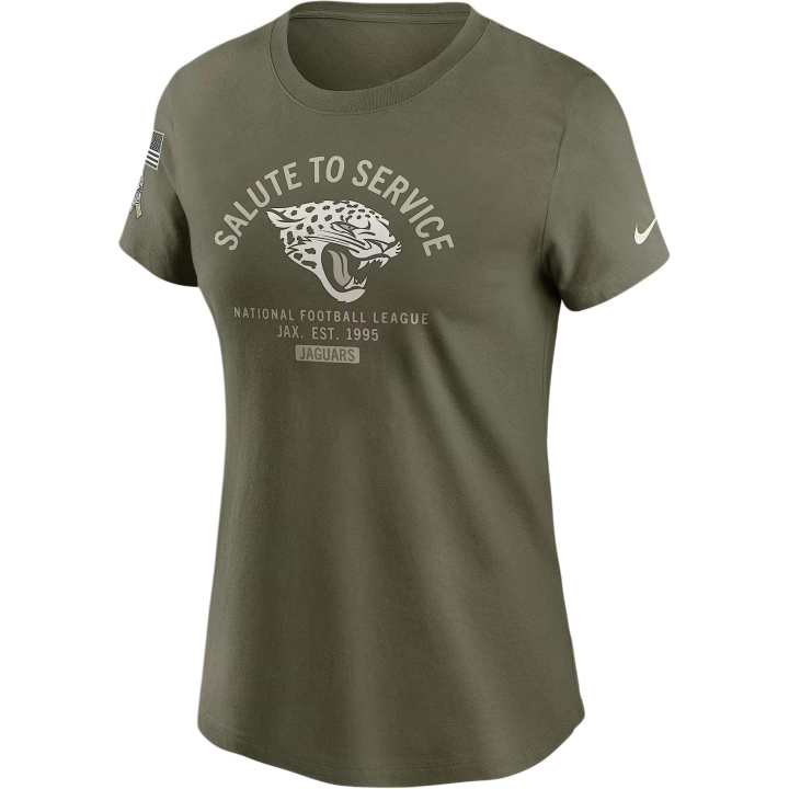 Nike Nike Jacksonville Jaguars Salute to Service Sideline Women's Nike Nfl T-Shirt