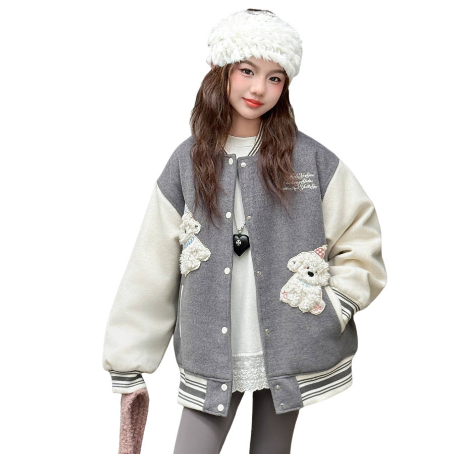 Lanza Casual Baseball Jacket Winter Teenagers