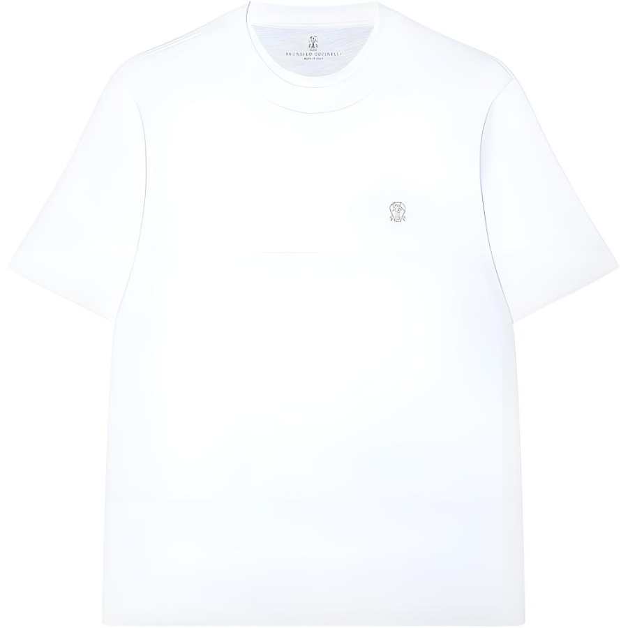 Brunello Cucinelli SS25 T Shirt Men's White
