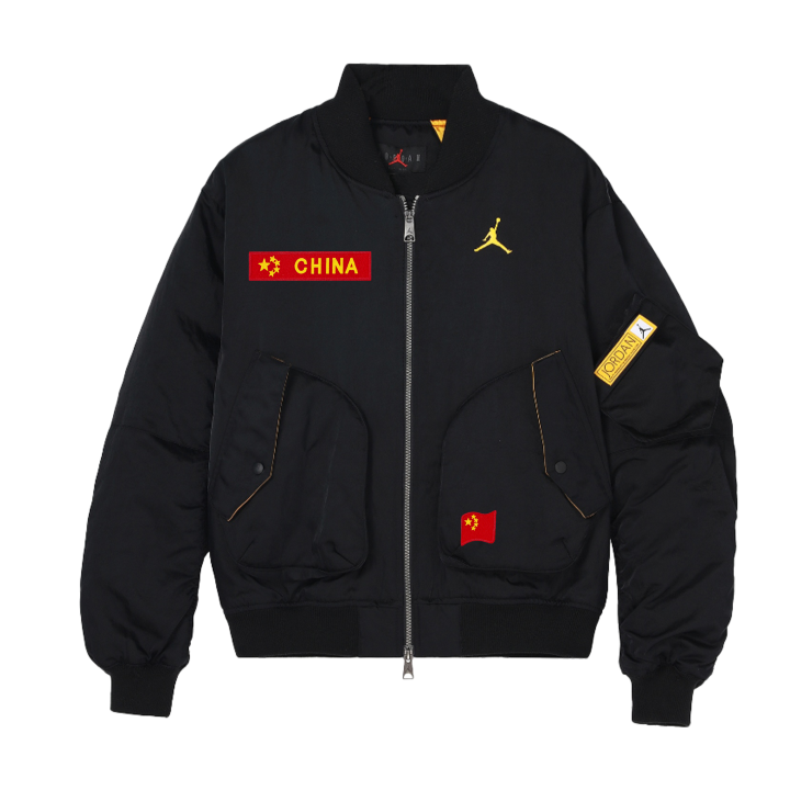 Jordan Jordan Jackets Unisex Black Stand Collar Moderate