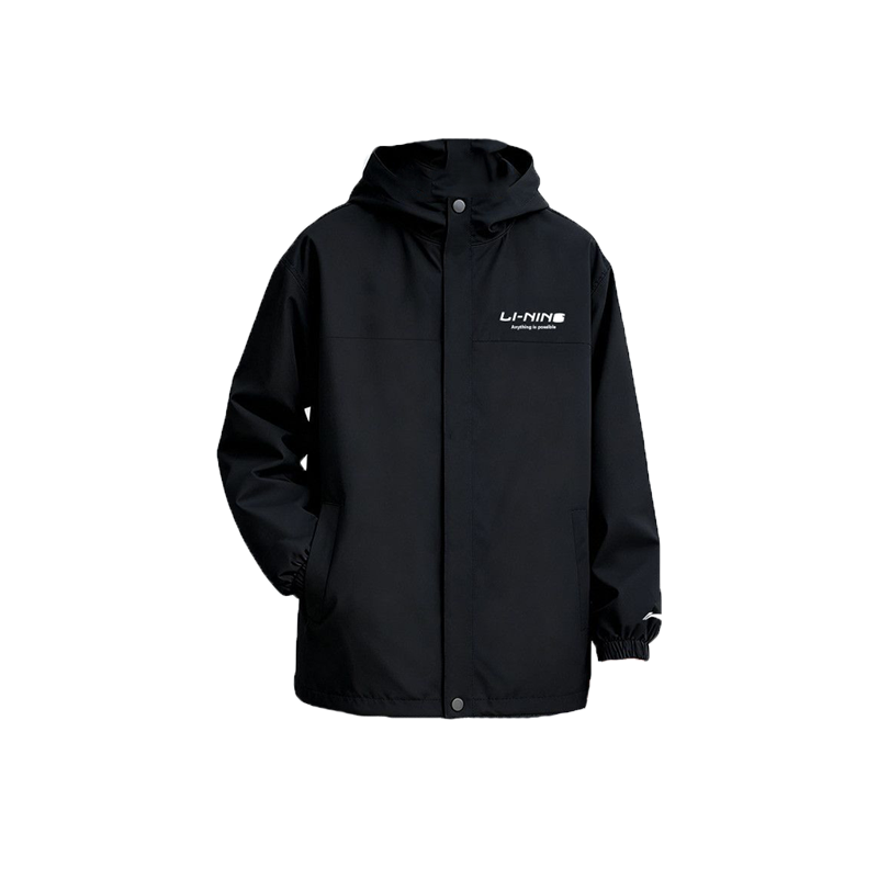 Li-Ning Li Ning Trench Coats Men's Hooded Moderate