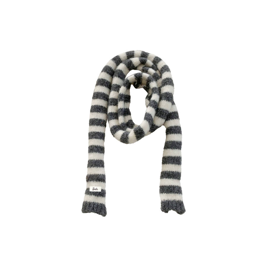Barbie Wool Blend Knit Scarves Women's