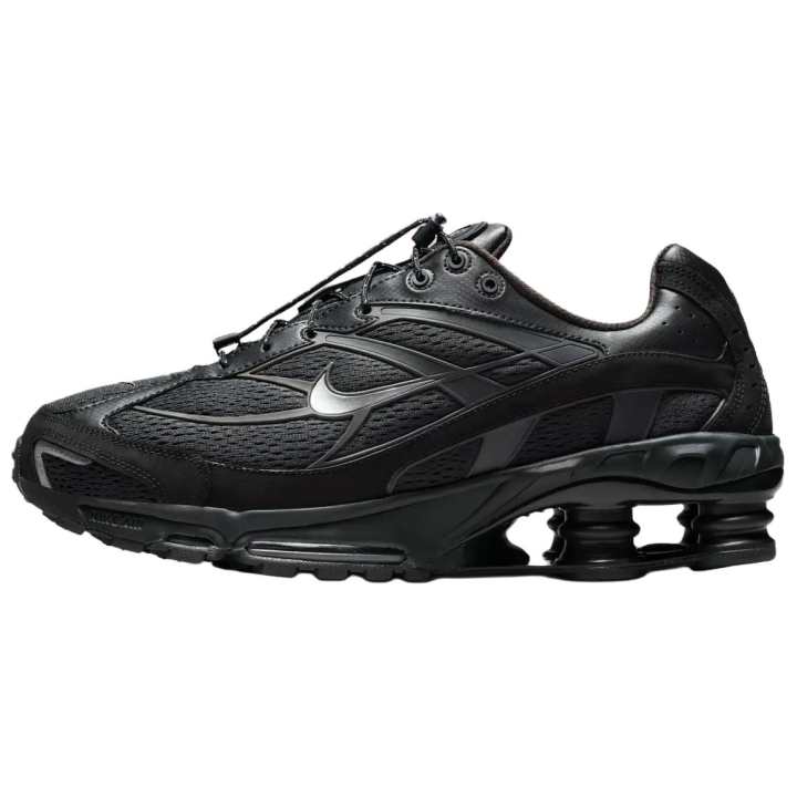 Nike Nike Shox Ride 2 Reflective Running Shoes Unisex Black Silver