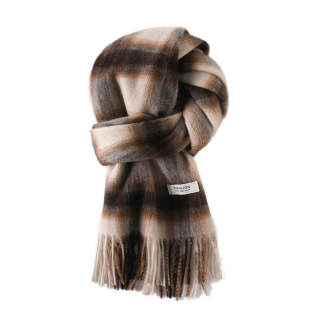Tonlion Sheep Wool Knit Scarves Unisex