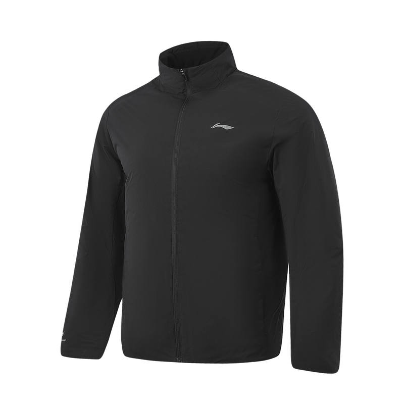 Li-Ning Li Ning Down Jackets Unisex Black Stand Collar Moderate