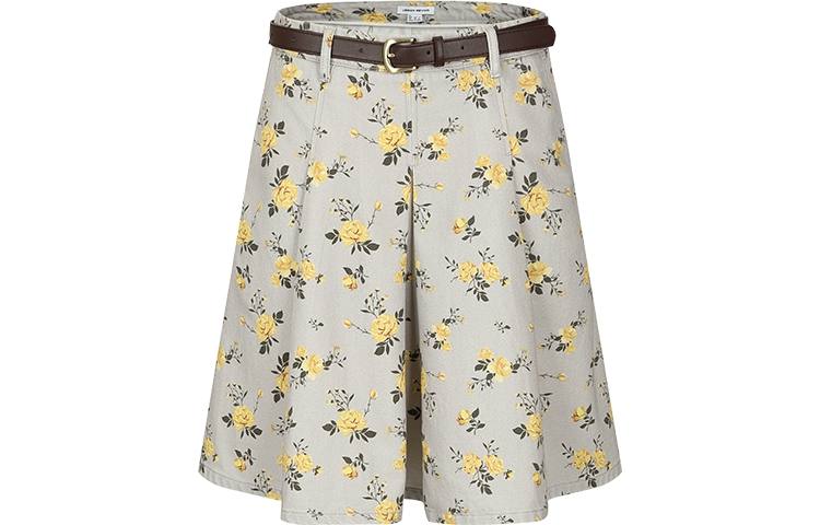 URBAN REVIVO Denim Short Skirts Women's