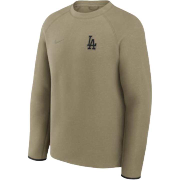 Nike Nike Los Angeles Dodgers Tech Fleece Men's Nike Mlb Pullover Crew