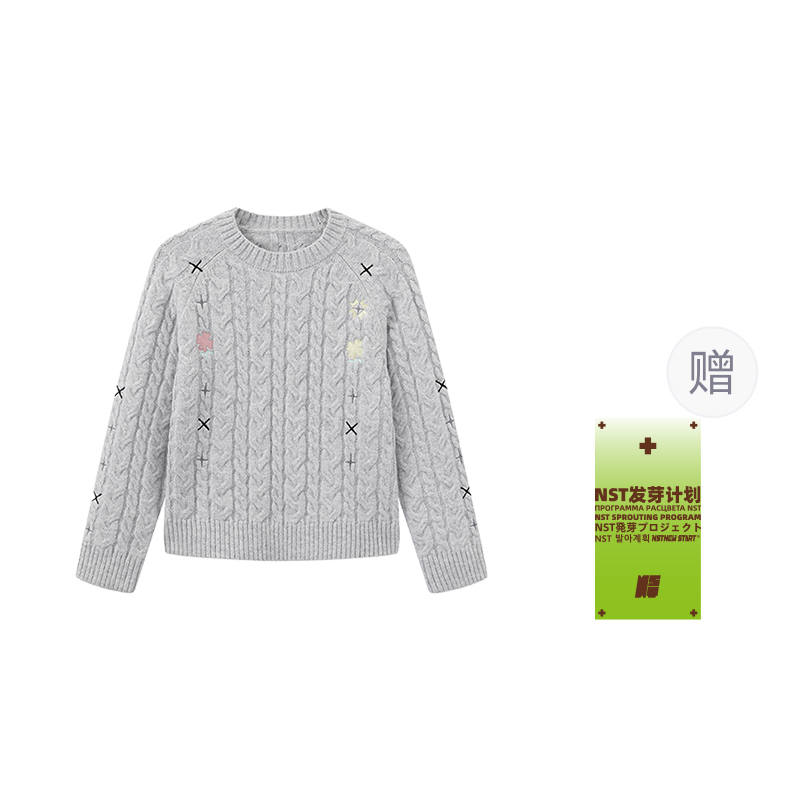 NSTNEW START NSTNEW START Sweaters Women's Crew Neck Moderate Base Layer