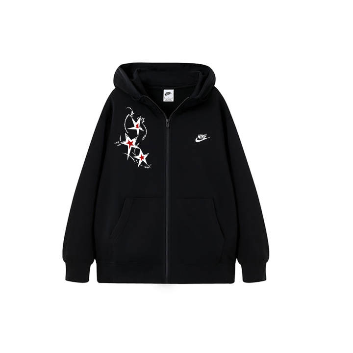 Nike Nike Jackets Men's Black Hooded Moderate Other