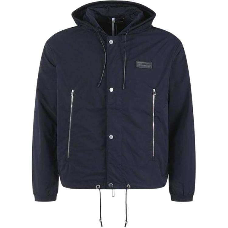EMPORIO ARMANI SS24 Jackets & Coats Men's Marine Blue