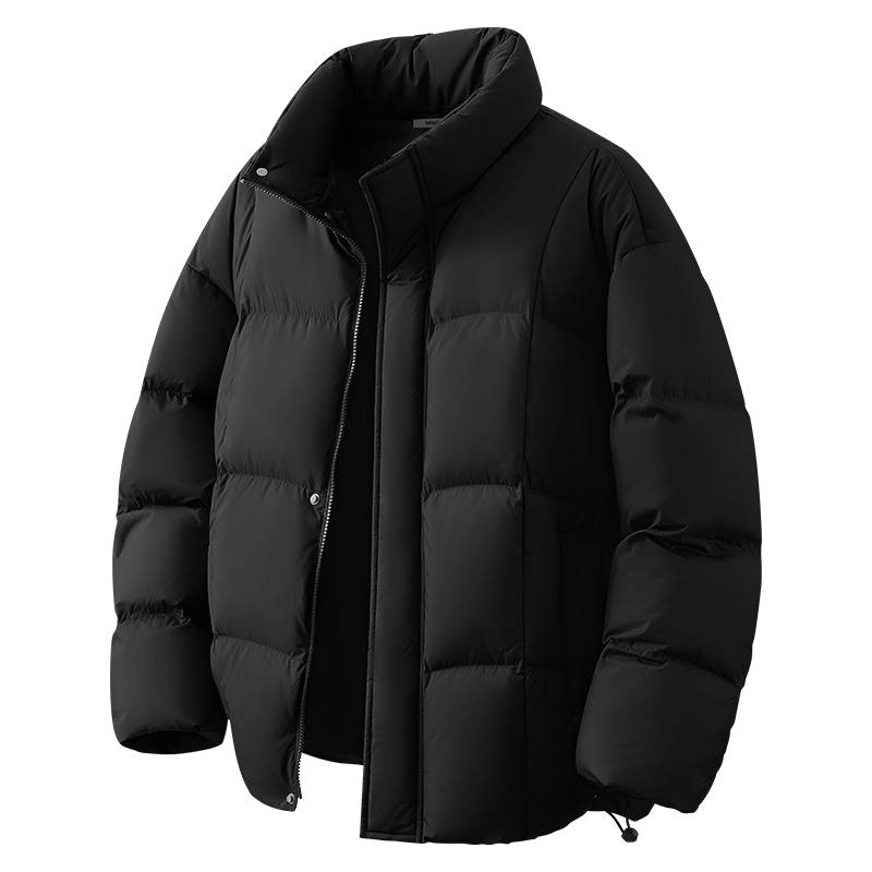 MINISO MINISO Down Jackets Unisex Stand Collar Fleece Lined