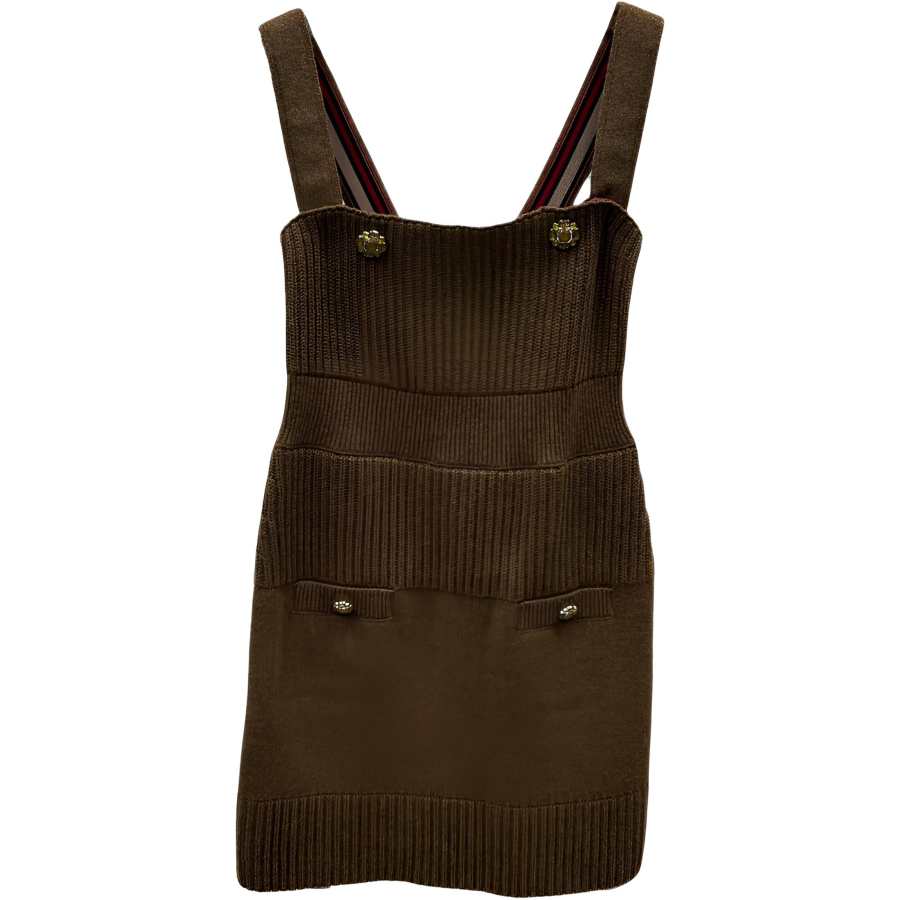 CHANEL CHANEL 24a Slip Dress Women's Brown
