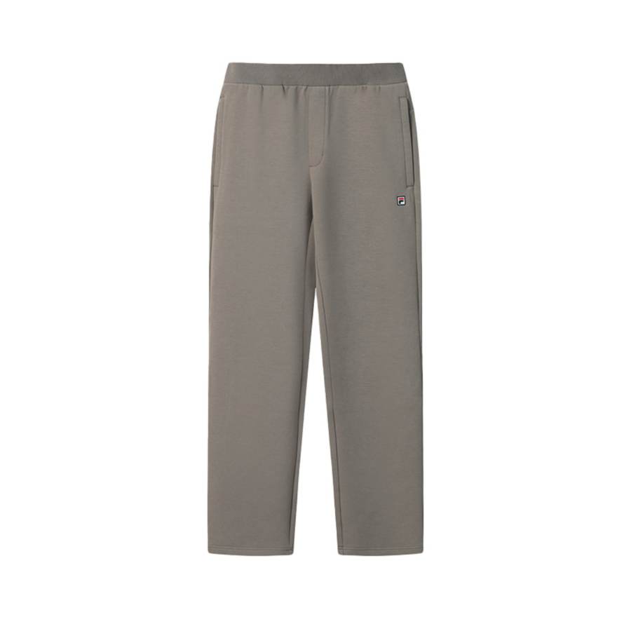 FILA WHITE Casual Pants Men's Flesh Brown Gray
