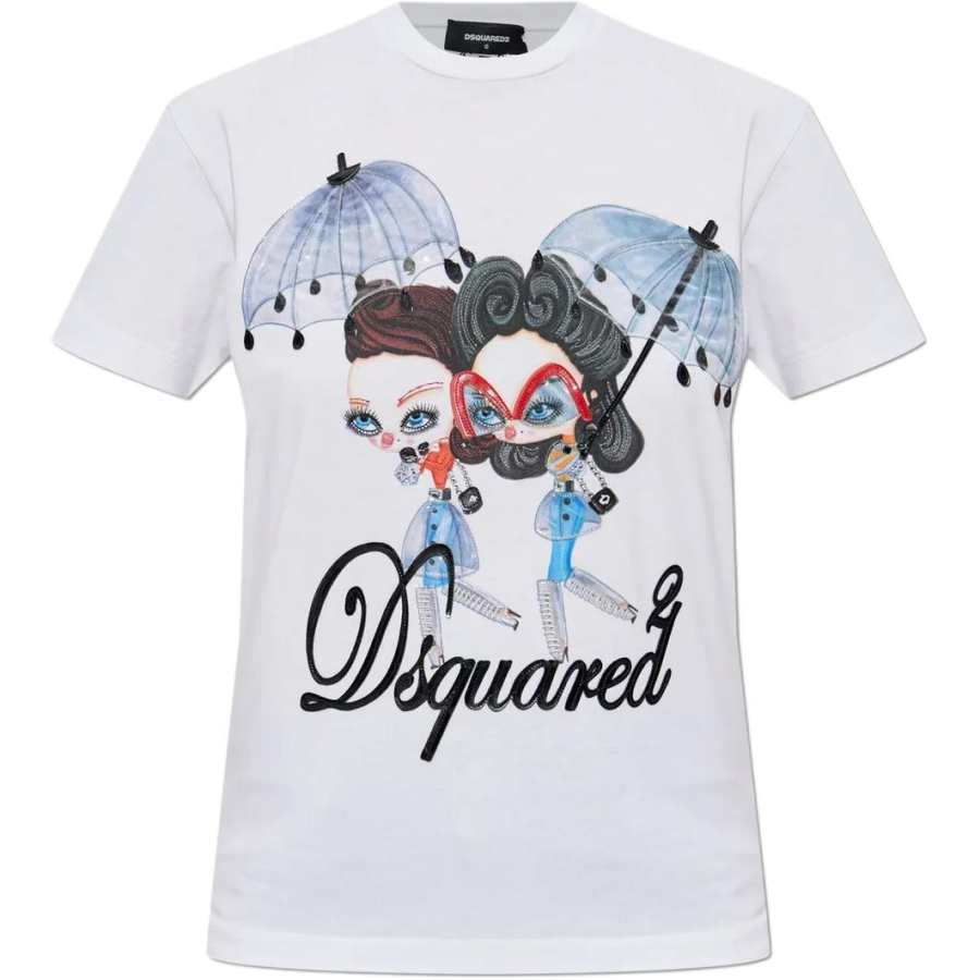 DSQUARED 2 DSQUARED 2 FW25 Regular Sleeve T Shirt Women's