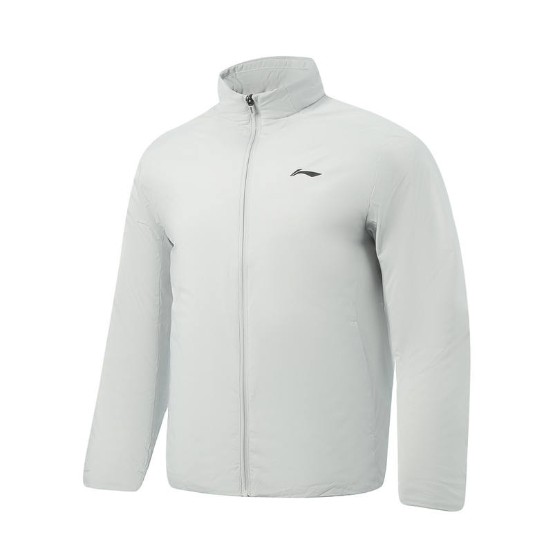 Li-Ning Li Ning Down Jackets Unisex Crystal Gray Stand Collar Moderate