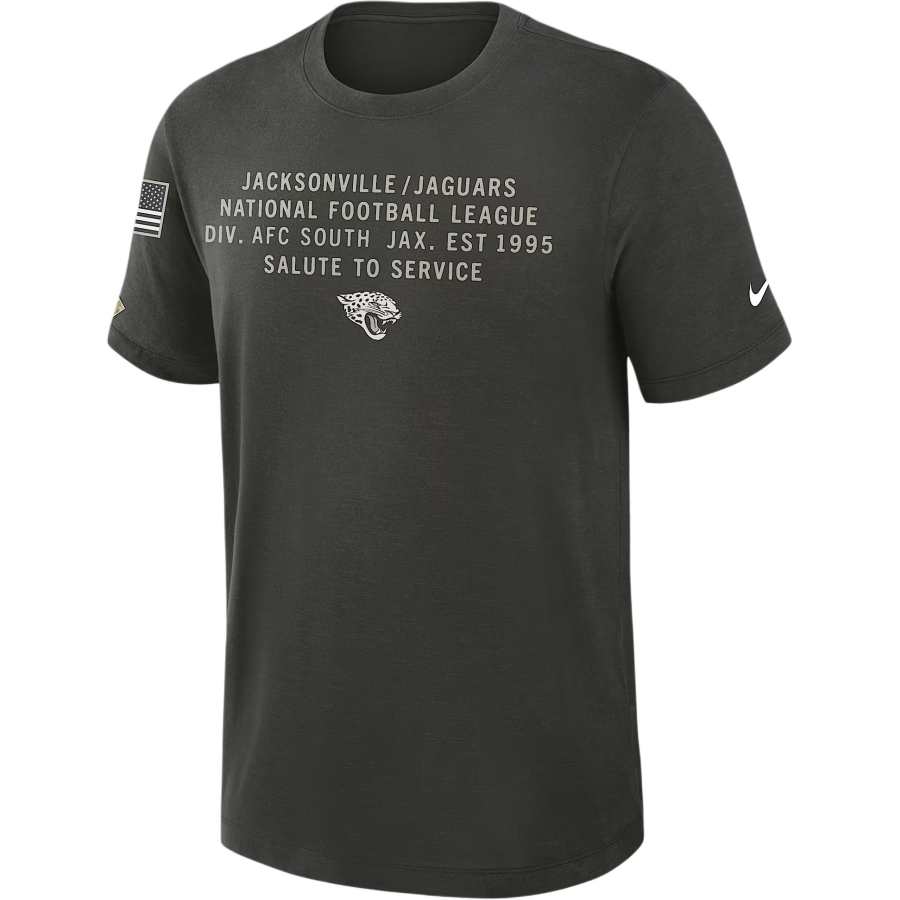 Nike Nike Jacksonville Jaguars Salute to Service Slub Men's Nike Dri-FIT Nfl T-Shirt