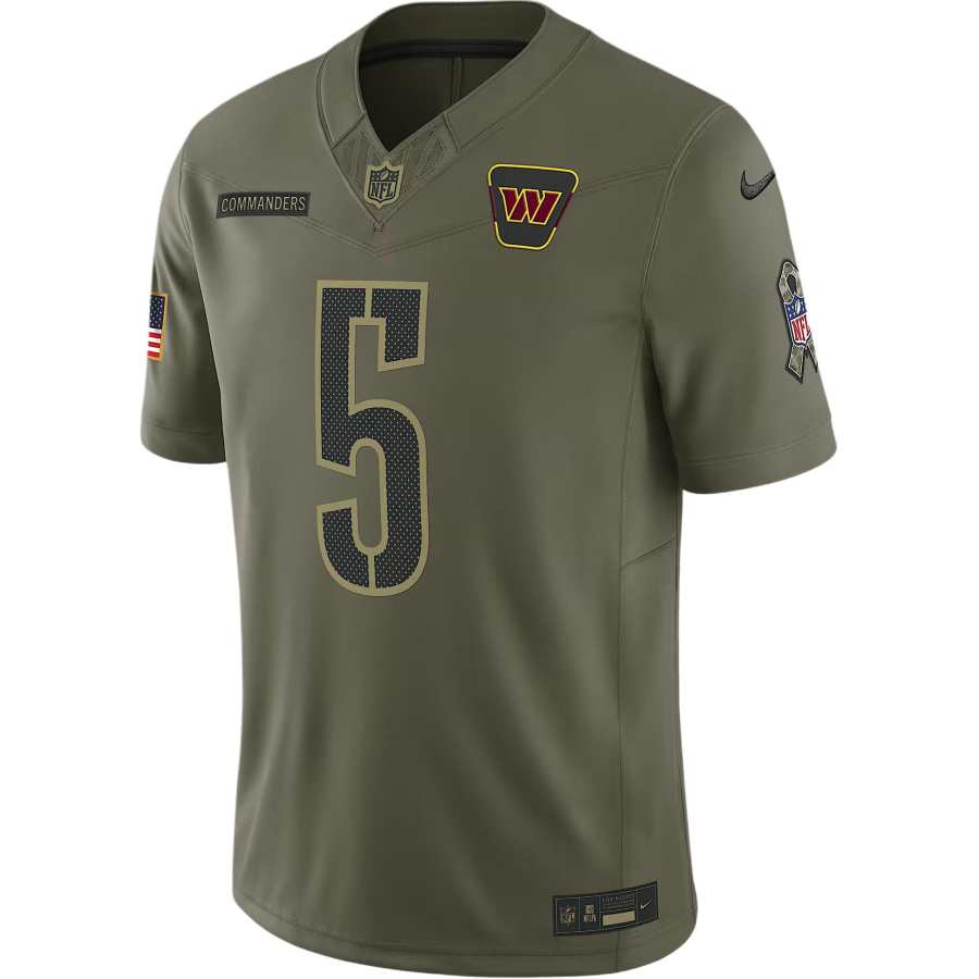 Nike Nike Jayden Daniels Washington Commanders Salute to Service Men's Nike Dri-FIT Nfl Limited Jersey