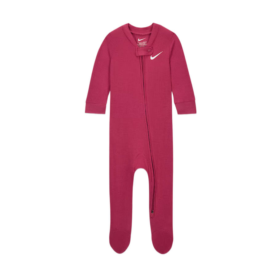 Nike Nike Jumpsuit Ribbed Viscose Footed Coverall Infant And Toddler