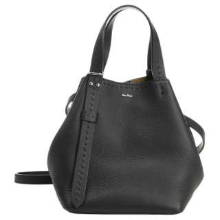 MaxMara Archetipo Calfskin Handbag Mini Women's Black