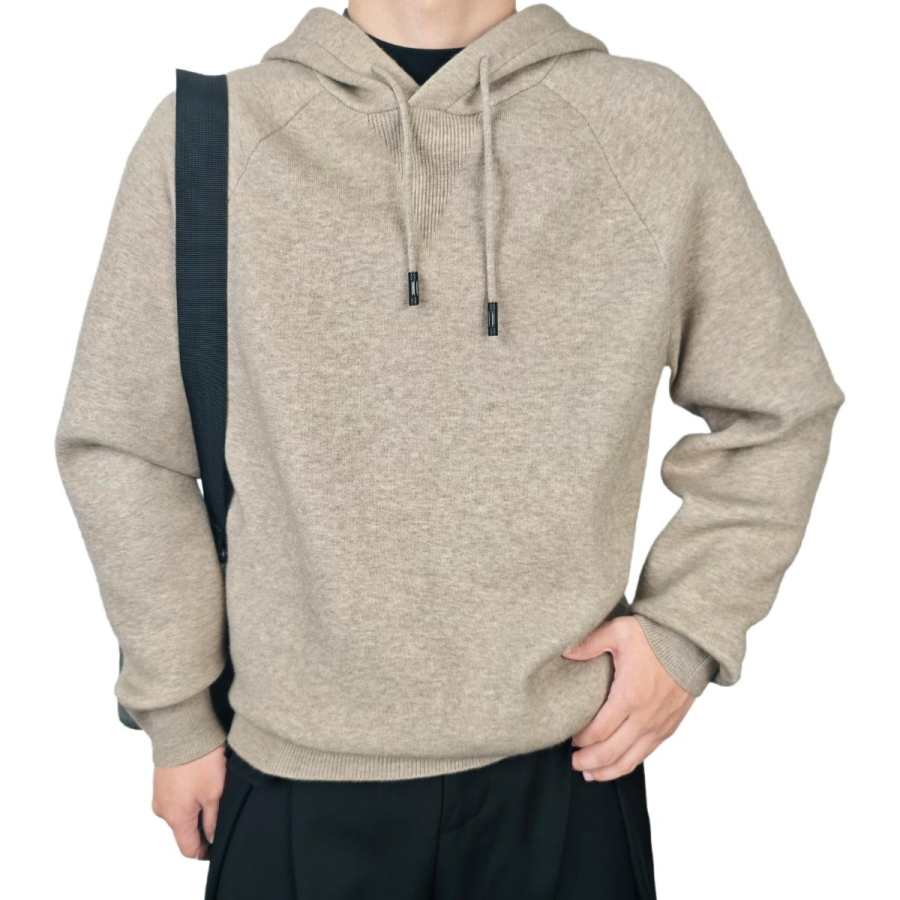 Hodo Sweaters Men's Hooded Thickened Other