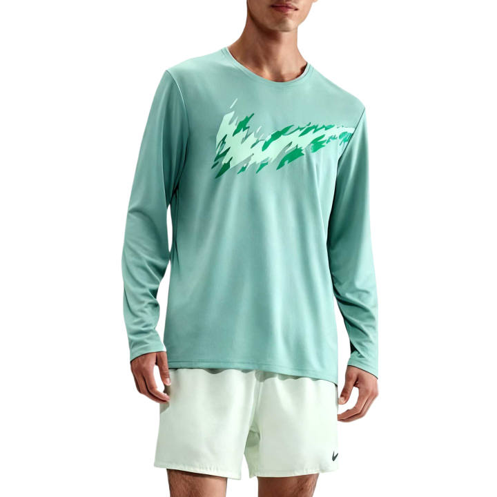 Nike Nike Running T Shirts Men's Light Green
