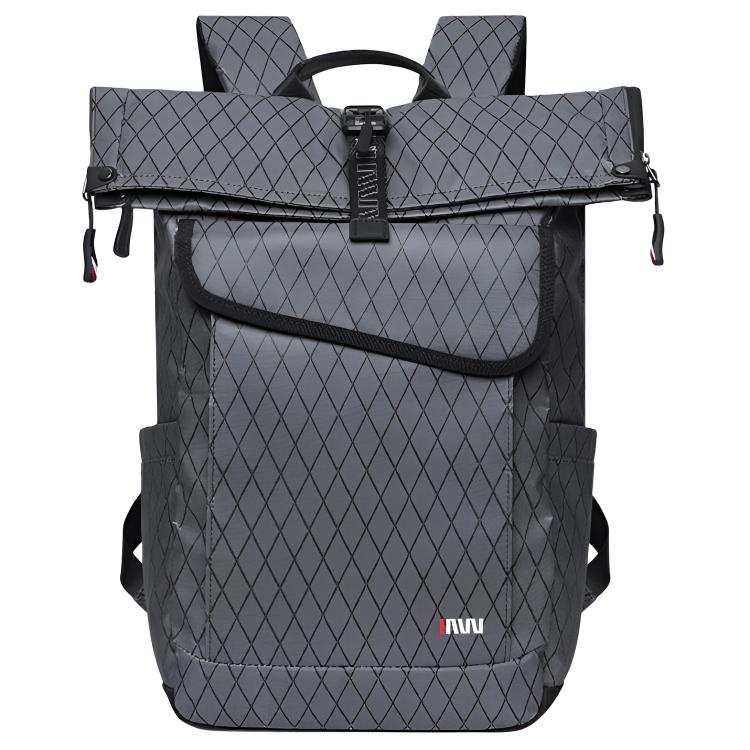 SEPTWOLVES SEPTWOLVES Fabric Backpack Unisex Gray