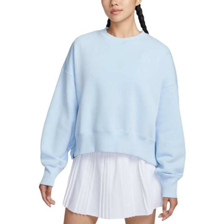 Nike Nike COURT HERITAGE Fleece Lined Sports Crew Neck Pullover Sweatshirt Women's