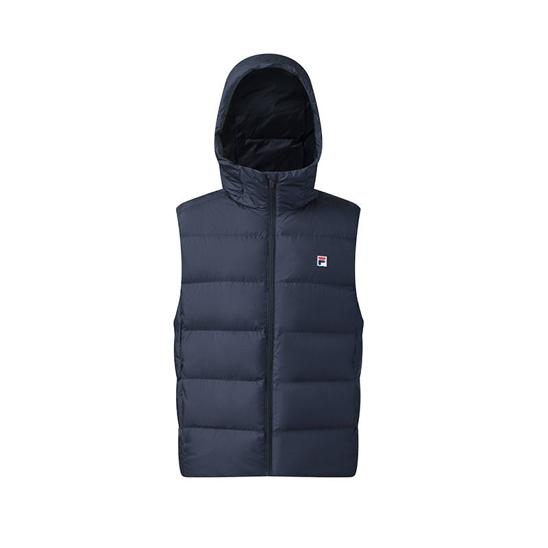FILA Tennis Down Vest Men's RD Royal Blue