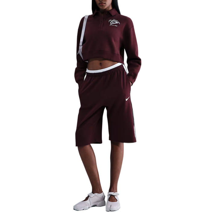 Nike Nike Sportswear Phoenix Fleece Women's Loose Collared Pull-Over Top
