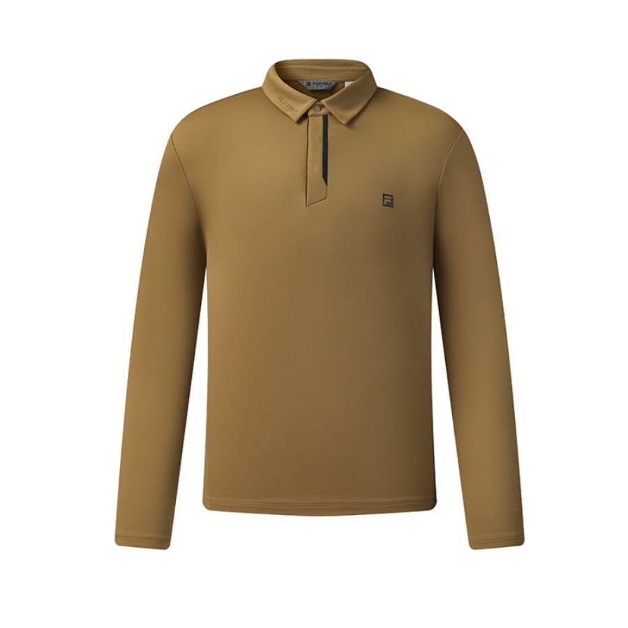 FILA Golf Polo Shirt Men's Ebony Brown