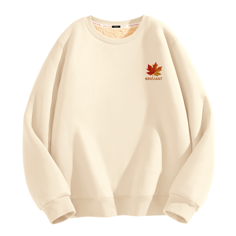 MINISO Sweatshirts Unisex Crew Neck Moderate Heavyweight