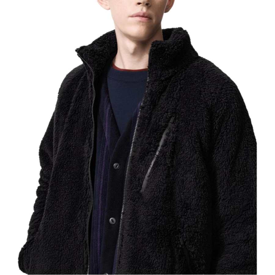 UNIQLO x Needles FW25 Stand Collar Long Sleeved Zippered Fleece Lined Jackets & Coats Unisex