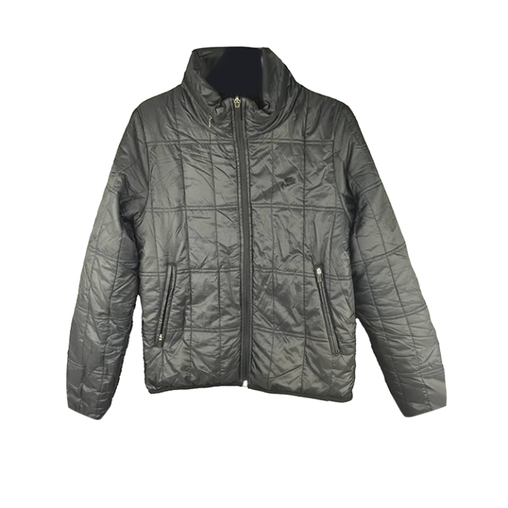 Nike Nike Puffer Jackets Women's Black Stand Collar Thin