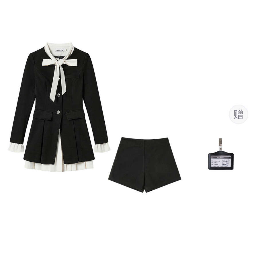 FABRIC PIG Casual Suits Women's Crew Neck Moderate