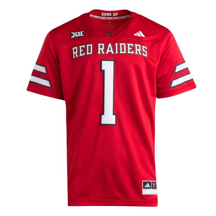 Adidas Adidas TEXAS TECH RED RAIDERS PREMIER Soccer Jersey Men's