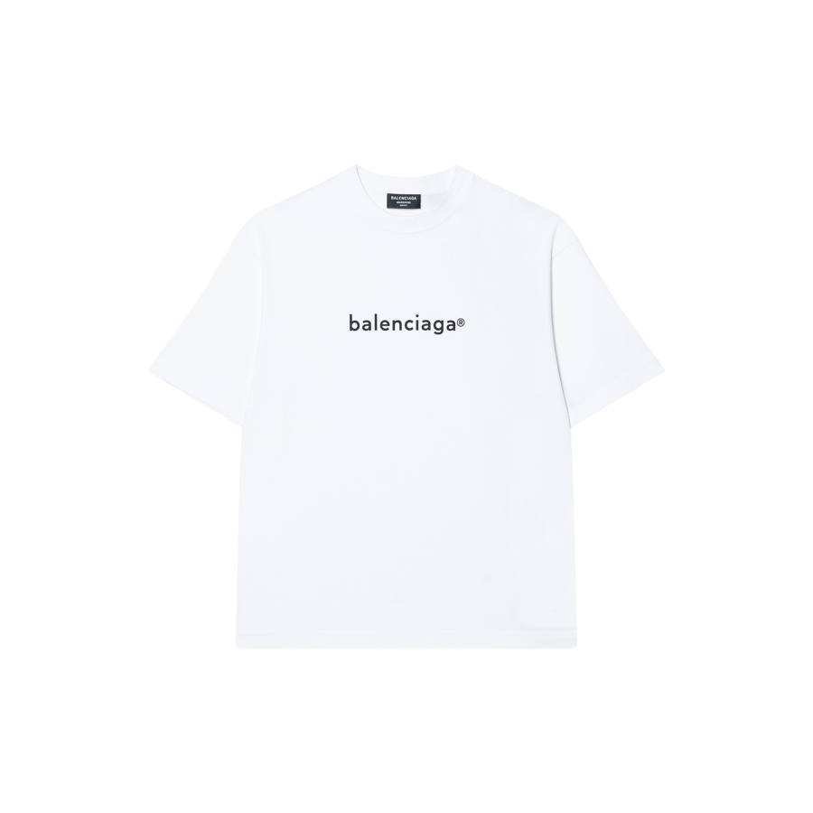 Balenciaga Mens New Copyright Medium Fit T shirt