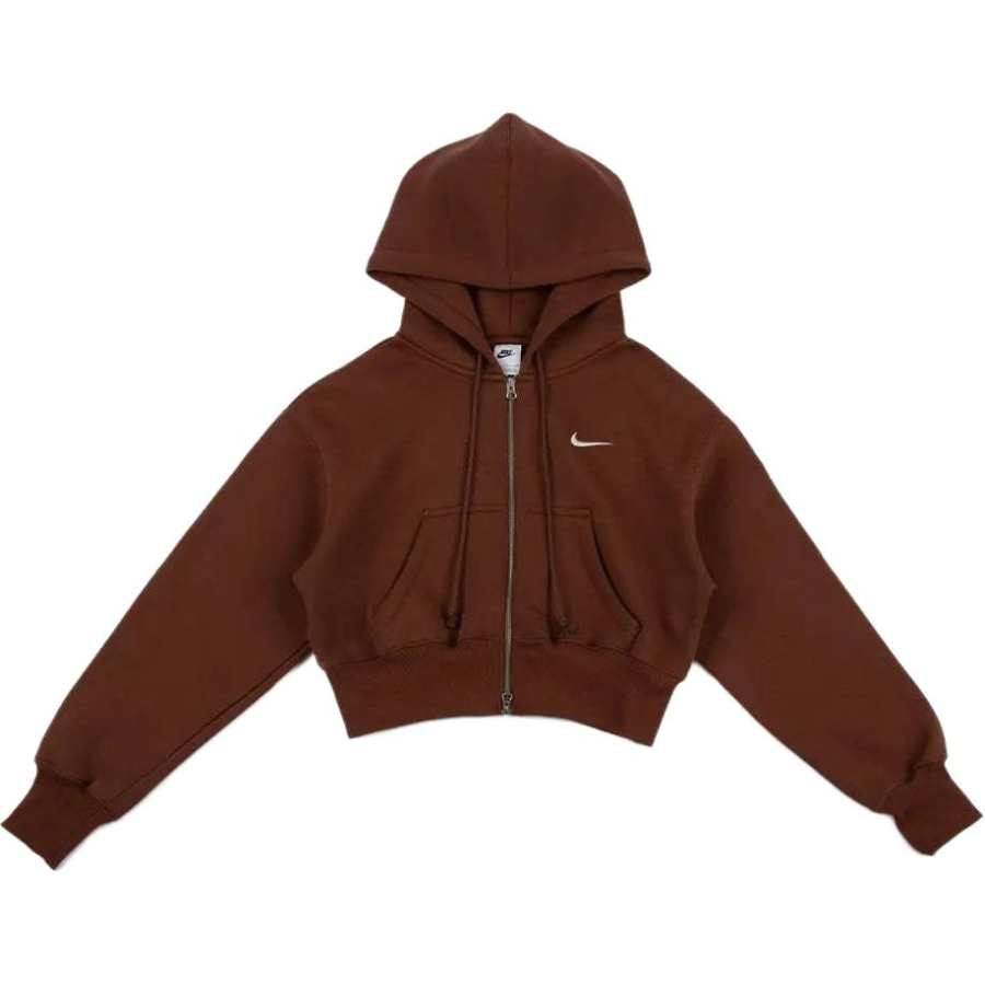 Nike Nike Sportswear Phoenix Fleece Women's Loose Full-Zip Cropped Hoodie