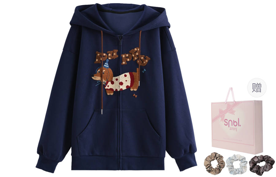 SNBL Sweatshirts Women's Hooded Non Detachable Moderate