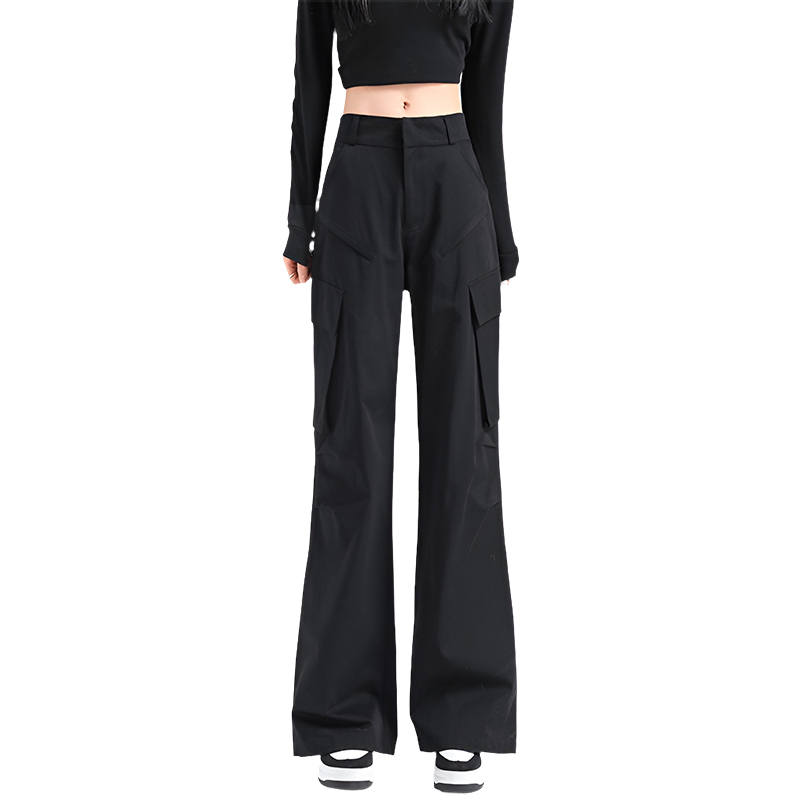 MIIOW Cargo Pants Women's Moderate Straight Fit Pants