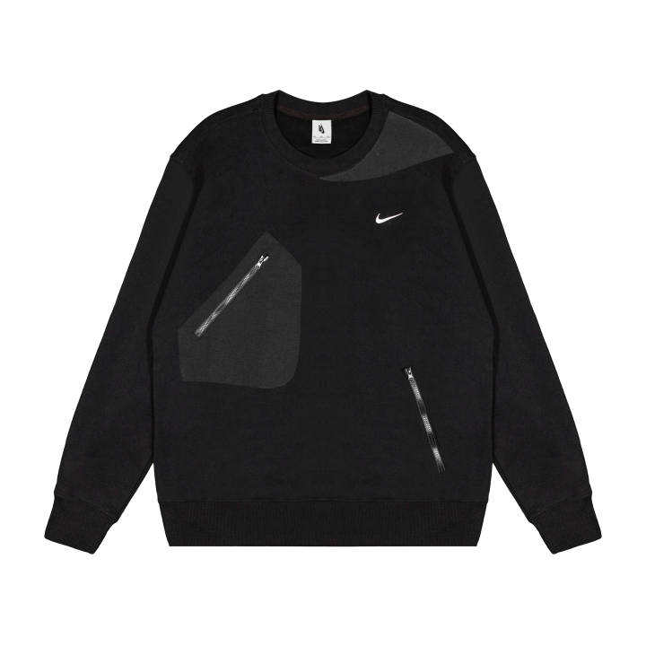 Nike Nike Sweatshirts Unisex Black Crew Neck Thickened Regular