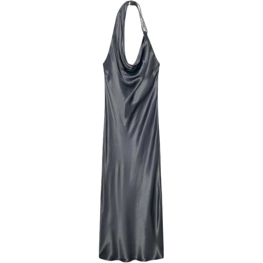 ZARA Sleeveless Dresses Women's Coal Gray Moderate