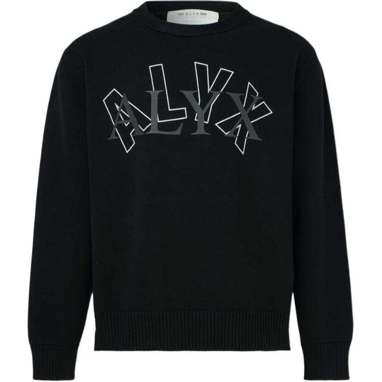 1017 Alyx 9SM arch-logo crew-neck sweater