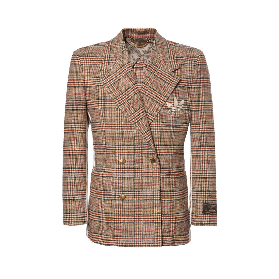 GUCCI x Adidas Originals Business Suit Coat Men's Beige