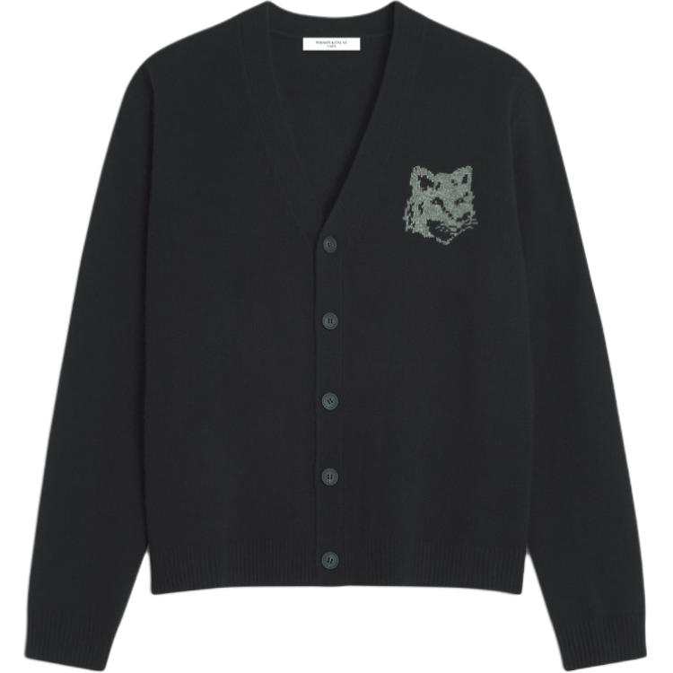 Maison Kitsune Maison Kitsuné Long Sleeve Buttoned Jumper