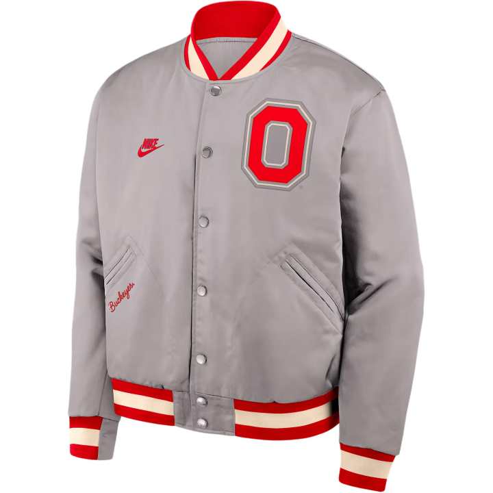 Nike Nike Ohio State Legacy Men's Nike College Full-Snap Bomber Jacket