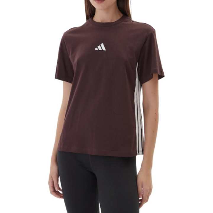 Adidas Adidas T Shirts Women's Brown Crew Neck