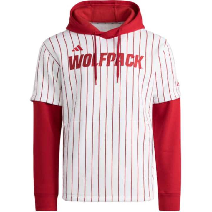 Adidas Adidas Free Shipping With AdiClub Nc State Wolfpack Baseball Hooded Jersey