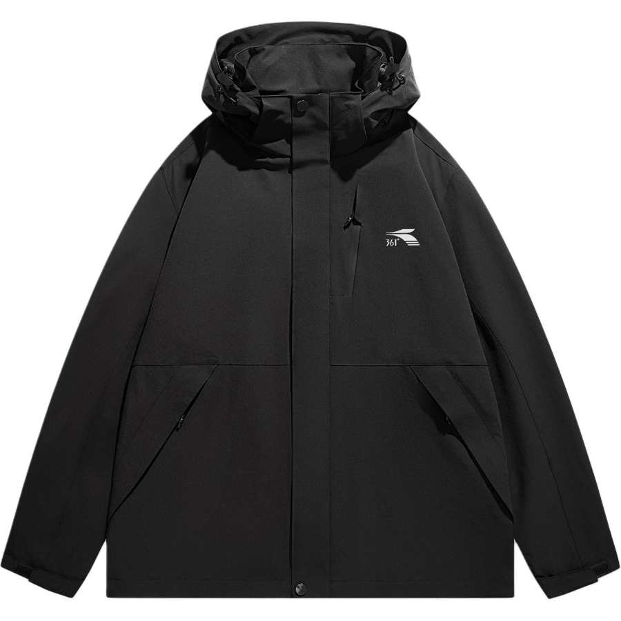 361° 361° Jackets Men's Super Black Hooded Moderate Other