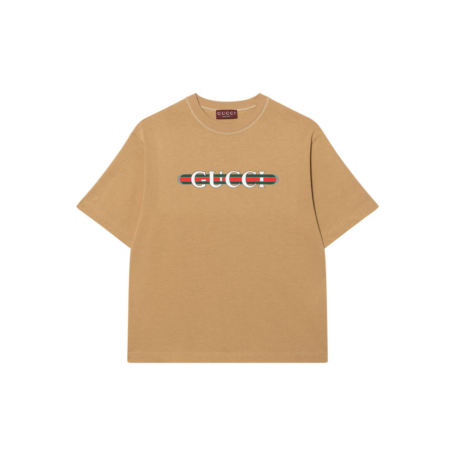 Gucci printed cotton T-shirt